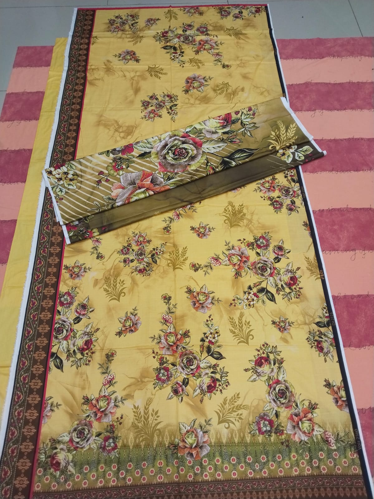 Alkaram Slub Linen 3PC